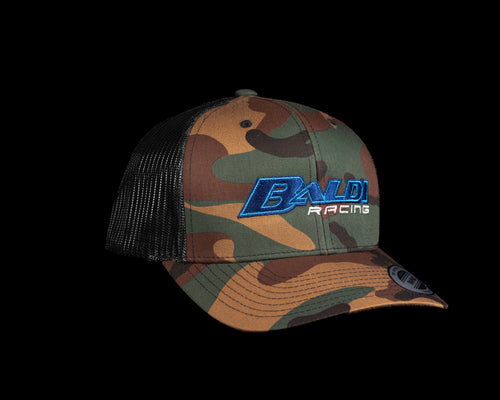 Baldi Racing Camo Curved Bill